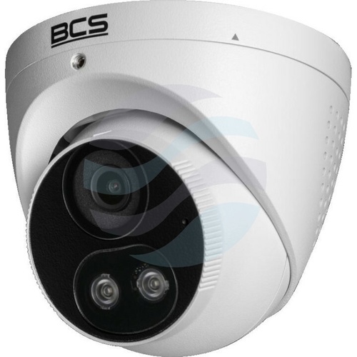 BCS POINT BCS-P-EIP25FSR3L2-AI2 Kamera IP 5Mpix kopułowa, 2.8mm, IR+LED 30m, WDR 120dB, mSD do 256GB, głośnik, mikrofon, biała 2