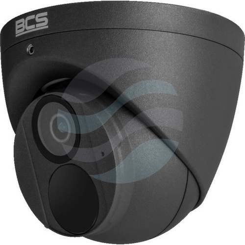 BCS POINT BCS-P-EIP28FWR3-Ai2-G Kamera IP 8Mpix kopułowa, 2.8mm, IR 30m, WDR 120dB, mSD 128GB, mikrofon, czarna 2