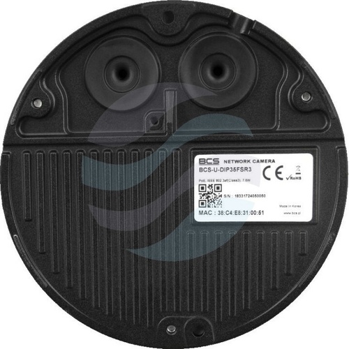 BCS ULTRA BCS-U-DIP35FSR3 Kamera IP 5Mpix kopułowa, 2.8mm, IR 30m, WDR 120dB, mSD do 512GB, IK10, biała 4