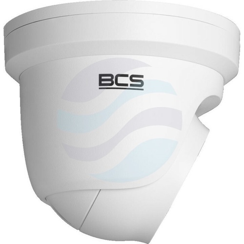BCS VIEW BCS-V-EIP28FSR3-Ai2 Kamera IP 8Mpix kopułowa, 2.8mm, IR 30m, WDR 120dB, mSD do 256GB, mikrofon, biała 2