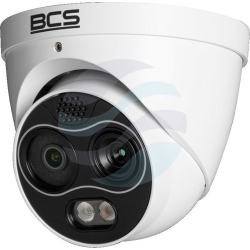BCS LINE BCS-L-EIP242FR3-TH-AI(0202) Kamera IP 4Mpix termowizyjna 2mm, IR 30m, DWDR, mSD do 256GB, głośnik, biała 3