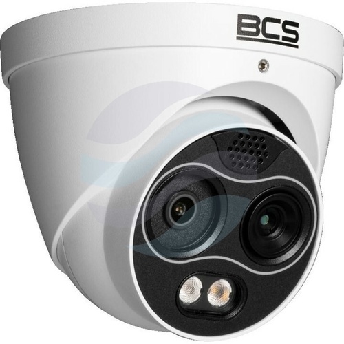BCS LINE BCS-L-EIP242FR3-TH-Ai(0403) Kamera IP 4Mpix termowizyjna 4mm, IR 30m, DWDR, mSD do 256GB, głośnik, biała 4