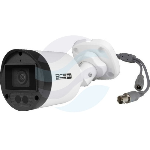 BCS BASIC BCS-B-TA15FSR4(2.0) Kamera IP 5Mpx bullet 2.8mm, IR 40m, DWDR, mikrofon, biała 2