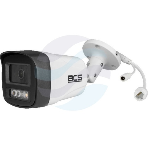 BCS LINE BCS-L-TIP14FSR3L3 Kamera IP 4Mpx bullet 2.8mm, IR+LED 30m, WDR 120dB, mikrofon, biała 4