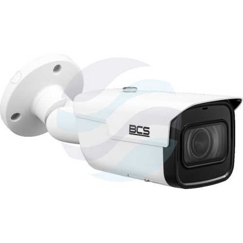 BCS LINE BCS-L-TIP45VSR6-Ai1(2) Kamera IP 5Mpix bullet motozoom 2.7-13.5mm, zoom x4, IR 60m, WDR 120dB, mSD do 256GB, mikrofon, biała 2