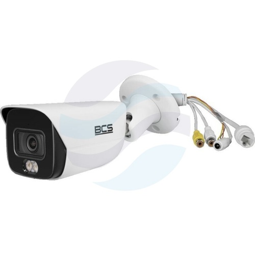 BCS LINE BCS-L-TIP26FCR5L5-Ai1 Kamera IP 6Mpix bullet 2.8mm, światło hybrydowe IR+LED 50m, WDR 120dB, mSD do 512GB, mikrofon, biała 4
