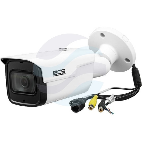 BCS LINE BCS-L-TIP34FSR8-Ai2 Kamera IP 4Mpx bullet 2.8mm, IR 80m, WDR 140dB, mSD do 512GB, IK10, mikrofon, AI, biała 4