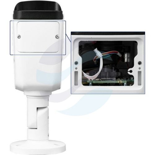 BCS LINE BCS-L-TIP38FSR8-Ai2 Kamera IP 8Mpx bullet 2.8mm, IR 80m, WDR 120dB, mSD do 512GB, IK10, mikrofon, AI, biała 5