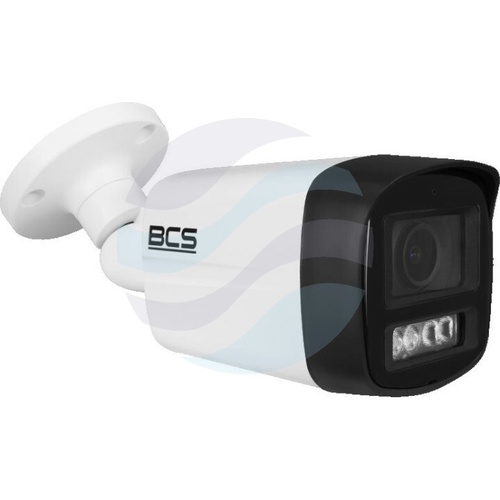 BCS LINE BCS-L-TIP14FCL5-Ai1 Kamera IP 4Mpix bullet 2.8mm, światło białe LED 50m, WDR 120dB, mSD do 256GB, mikrofon, biała 2