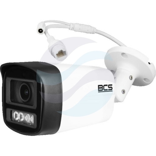 BCS LINE BCS-L-TIP14FCL5-Ai1 Kamera IP 4Mpix bullet 2.8mm, światło białe LED 50m, WDR 120dB, mSD do 256GB, mikrofon, biała 4