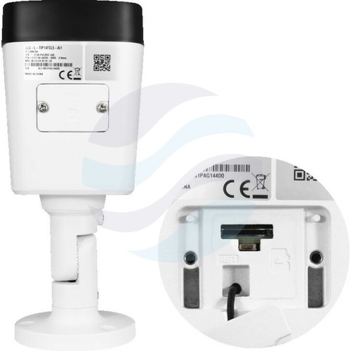 BCS LINE BCS-L-TIP14FCL5-Ai1 Kamera IP 4Mpix bullet 2.8mm, światło białe LED 50m, WDR 120dB, mSD do 256GB, mikrofon, biała 5