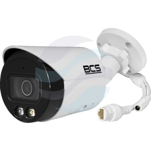 BCS LINE BCS-L-TIP16FCR3L3-Ai1 Kamera IP 6Mpix bullet 2.8mm, światło hybrydowe IR+LED 30m, WDR 120dB, mSD do 256GB, mikrofon, biała 3