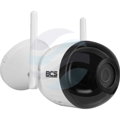 BCS LINE BCS-L-THOME01 Kamera IP 4Mpix bullet, 2.8mm, światło hybrydowe (IR + LED) 30m, mSD do 256GB, mikrofon, głośnik, biała 3