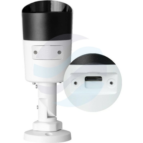 BCS POINT BCS-P-TIP15FSR5 Kamera IP 5Mpix bullet, 2.8mm, IR 50m, WDR 120dB, mSD do 256GB, mikrofon, biała 5