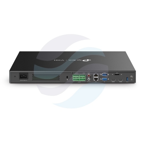 TP-Link VIGI NVR4016H Rejestrator 16-kanałowy IP max. 8Mpx, 320/320 Mb/s, 2x HDMI (4K), 1x VGA, 2x GIGABIT, 4x SATA max. 64TB, 1x USB, 1x USB 3.0, RS232, alarm 16/4, H.265+ 2