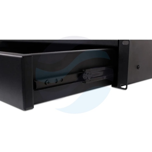 GETFORT GF-2U-drawer Szuflada zamykana 19" 1U bez szyn, czarna 3