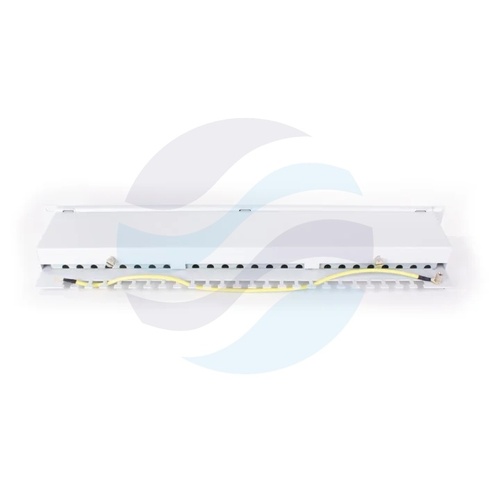 GETFORT PPGF-6FTP24-B6-G Patch panel FTP 24-port kat.6, rack 19" 1U z półką, szary 4