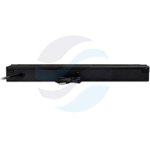 GETFORT Panel wentylacyjny 19" 1U LCD 4x WEN 230V z termostatem, czarny 3