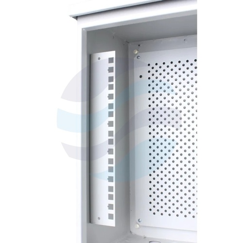 GETFORT Szafa hermetyczna 10" 6U 330x230, słupowa / ścienna zewnętrzna, szara 5