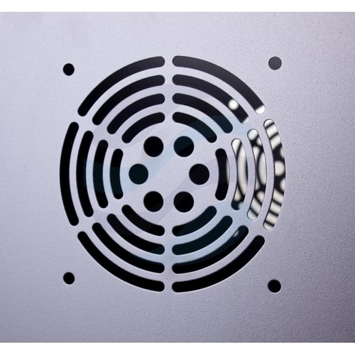 GETFORT Szafa wisząca 19" 6U ECO v3 520x340mm, drzwi szklane, otwarty tył, czarna 2