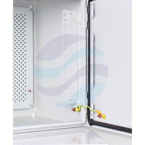 GETFORT Szafa hermetyczna 19" 6U 550x320, słupowa / ścienna zewnętrzna, szara 3