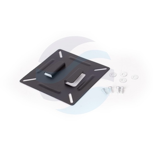 GETFORT Szafka CCTV multimedialna 19" 3U, wisząca pionowa, metalowa 600*540*255, drzwi opuszczane, przepust kablowy i szczotkowy, pasy, VESA, czarna 8