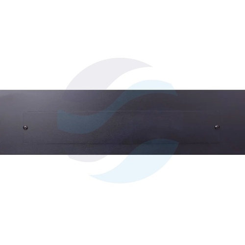 GETFORT Szafka CCTV multimedialna 19" 2U 600*540*210, drzwi opuszczane, przepust kablowy i szczotkowy, pasy, VESA, czarna 5