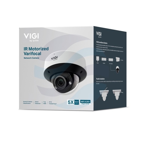 TP-Link InSight S245ZI (2.7-13.5mm) Kamera IP 4Mpx, tubowa, motozoom 2.7-13.5mm, 12V DC, PoE 802.3af/at, IR LED 60m, WDR 120dB, mikrofon, mSD 512GB, IK10, IP67 4