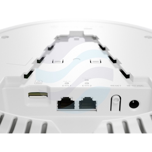 Mikrotik cAPGi-5HaxD2HaxD&EG12-EA cAP LTE12 ax Access Point / Router sufitowy AP AX1800, 2x Gbit, 4x 1.8GHz, 1GB RAM, PoE In 802.3af/at, PoE Out passive, WiFi 2.4/5GHz (574/1201 Mb/s), LTE kat.12 600/150 Mb/s 3