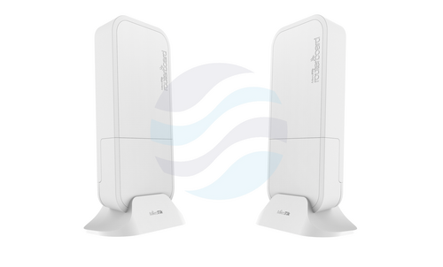 Mikrotik RBwAPG-60adkit Radiolinia Wireless Wire 60GHz, 1x 10/100/1000Mbps, 802.11ad, 4x 716MHz, 256MB, DC 12-57V / PoE 802.3af/at, zasięg 100m, L3, zestaw 2