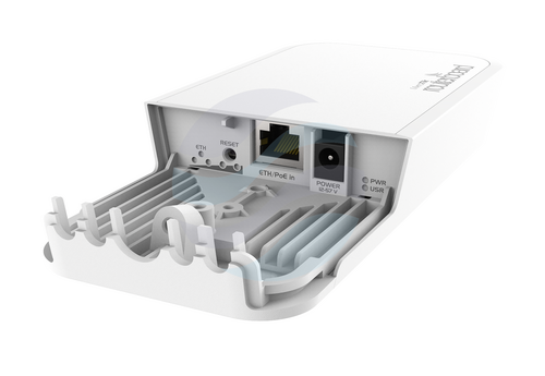 Mikrotik RBwAPG-60adkit Radiolinia Wireless Wire 60GHz, 1x 10/100/1000Mbps, 802.11ad, 4x 716MHz, 256MB, DC 12-57V / PoE 802.3af/at, zasięg 100m, L3, zestaw 3