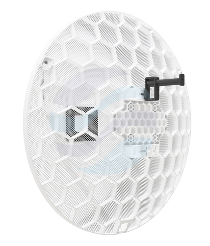 Mikrotik RBLHGG-60ad Radiolinia Wireless Wire Dish 60GHz, 1x 10/100/1000Mbps, 802.11ad, 4x 716MHz, 256MB, DC 12-57V / PoE 802.3af/at, zasięg 800m, PoE, L3 3