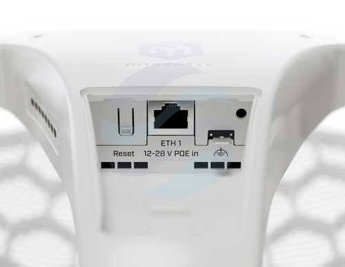 Mikrotik LHG-5axD-XL Punkt dostępowy / Router zewnętrzny LHG XL 5 ax, Wi-Fi 5GHz 802.11ax, 1x Gbit, 27dBi antena, L3 2