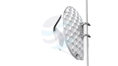 Mikrotik RBLHG-5nD Punkt dostępowy / Router zewnętrzny LHG 5, Wi-Fi 5GHz 802.11a/n, 1x 10/100Mb/s, 24.5dBi antena, L3 3