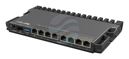Mikrotik RB5009UPr+S+IN Router gigabitowy 7x 10/100/1000Mbps, 1x 2.5Gbit 802.3af/at PoE-out i POE-in, 1xSFP+ 10G, 4x 1.4GHz, 1GB, DC 24-57V, USB, 150W, L5 2