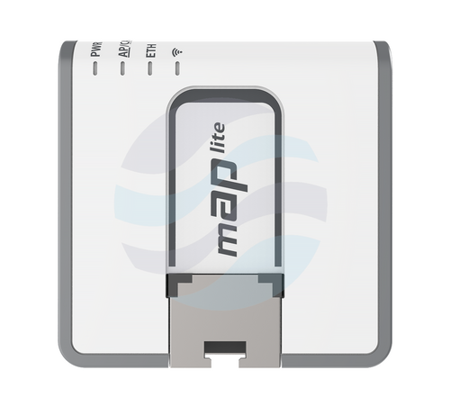 Mikrotik RBmAPL-2nD, mAP lite Router / Access point MINI 2x2 MIMO, 1x LAN, 650MHz 64MB WiFi, DC 10-60V lub PoE, microUSB, L4 4