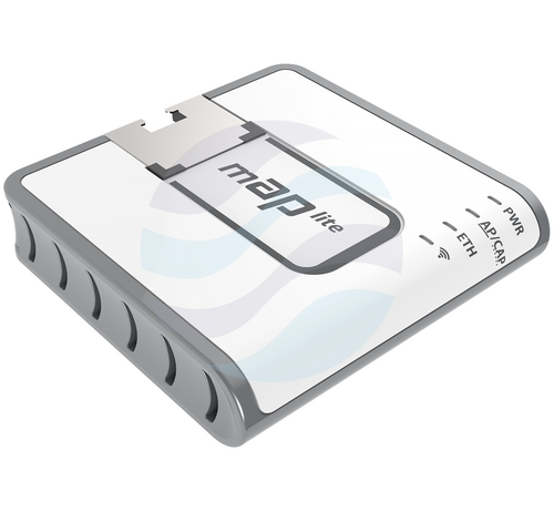 Mikrotik RBmAPL-2nD, mAP lite Router / Access point MINI 2x2 MIMO, 1x LAN, 650MHz 64MB WiFi, DC 10-60V lub PoE, microUSB, L4 5