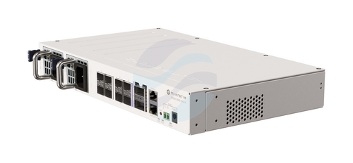 MikroTik CRS510-8XS-2XQ-IN Switch 25G / 100G 8x SFP28 25Gb/s, 2x QSFP28 100Gb/s, 1x 10/100Mbps, 45W, 650MHz, 128MB RAM, RouterOS v7, L5, Rack / desktop, biały 3