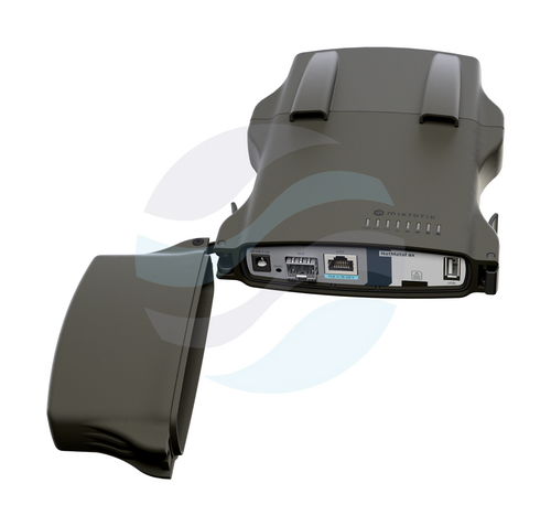 Mikrotik NetMetal ax L23UGSR-5HaxD2HaxD-NM Router zewnętrzny AX Wi-Fi 6, 2.4/5GHz, 1x 10/100/1000Mbps, 1x SFP 2.5Gbps, 2x 800MHz, 256MB RAM, IP66 3