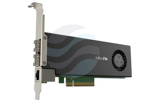 Mikrotik CCR2004-1G-2XS-PCIe Karta sieciowa / Router PCIe SmartNIC, 2x SFP28 25G, 1x 10/100/1000Mbps, 4x 1.5GHz, RAM 4GB, zasilanie z PCIe, L6 2