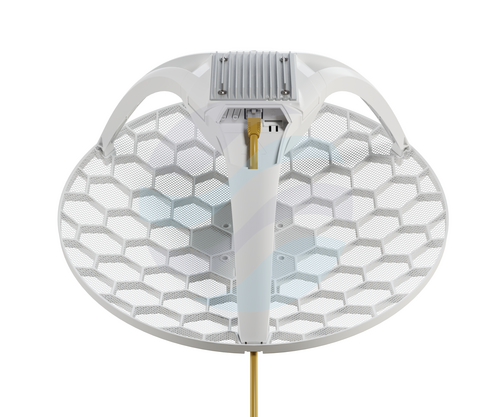 Mikrotik LHGGM&EG18-EA kit LHG LTE18 Router zewnętrzny 3G/LTE18, High gain 17dBi, 1200/150 Mbps, 1x GIGABIT, 1x M.2, PoE in 802.3af/at , L3 6