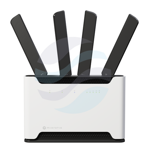 Mikrotik S53UG+M-5HaxD2HaxD-TC&RG502Q-EA Chateau 5G ax Router 5G/LTE kat.20, 4x4 MIMO, 4x 10/100/1000Mbps, 1x 2,5GB, WiFi6 AX1800 Wave 2, 2.4/5GHz, 4x 1800MHz, 1GB RAM, USB 3.0, microSIM, M.2, L4 2