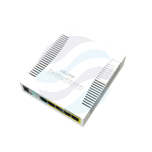 Mikrotik CSS106-1G-4P-1S Router / Switch 5x 10/100/1000Mbps, 1xSFP, Smart Switch, SwOS, POE out (RB260GSP) 2