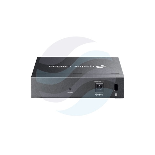 TP-Link ES205GP Switch gigabitowy PoE Omada 4x 10/100/1000Mbps 802.3af/at, 1x 10/100/1000Mbps Uplink, 65W, metal 2