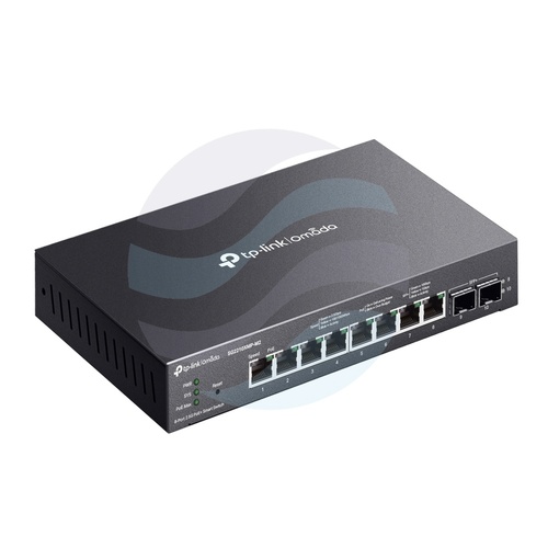 TP-Link SG2210XMP-M2 Switch Smart Omada 8x 2.5G BASE-T PoE+, 2x 10G SFP+, 160W, metal 4