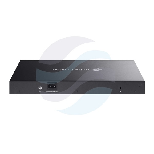 TP-Link ES228GMP Switch gigabitowy zarządzalny Omada PoE+ 24x 10/100/1000Mb/s PoE+ 802.3at/af, 2x 10/100/1000Mb/s, 2x SFP, 384W, IGMP, Rack 19", metal 2