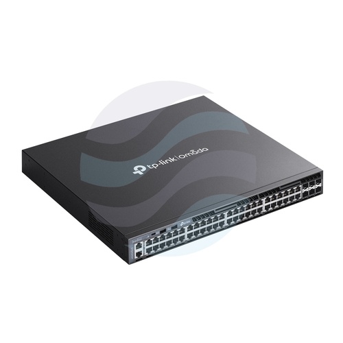TP-Link SG6654X Switch gigabitowy zarządzalny L3 Omada stackowalny 48x Gigabit, 6x SFP+ 10G, IGMP, 2x USB 2.0, 1x RJ45 konsola, USB-C, Rack 19", Campus, metal 4