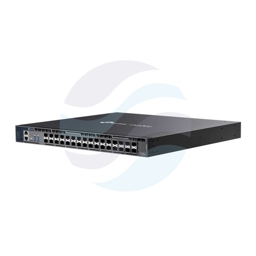 TP-Link SX6632YF Switch gigabitowy zarządzalny L3 Omada stackowalny 26x SFP+ 10G, 6x SFP28 25G, IGMP, 2x USB 3.0, 1x RJ45 konsola, USB-C, Rack 19", Campus, metal 4