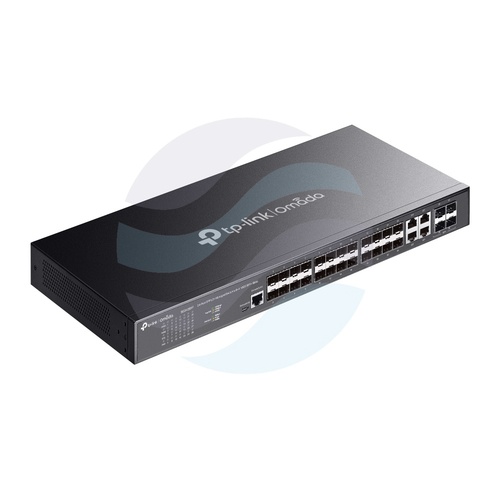 TP-Link SG3428XF Switch gigabitowy zarządzalny L2+Omada 20x SFP, Combo 4x SFP / RJ45, 4x 10G SFP+, IGMP, microUSB, Rack 19", JetStream, metal 4