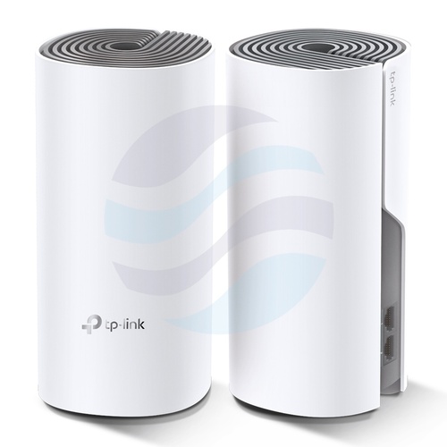 TP-Link Deco E4 Router / Access Point stojący Wi-Fi AC1200, Mesh, 300/867Mbps, 2.4/5GHz, 2x 10/100Mbps, biały (2-pack) 2